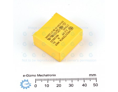 MEX TENTA 2.2uF 275VAC MKP MKP61 Class X2 RFI Suppression