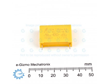 FARAD 0.33uF 275VAC MKP PXK Class X2 RFI Suppression