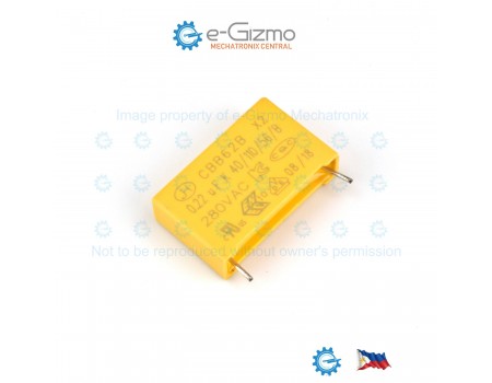 JH 0.22uF 280VAC MKP CBB62B Class X2 RFI Suppression