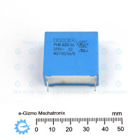 RIFA 1uF 275VAC MKP PHE820M Class X2 RFI Suppression