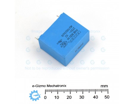 RIFA 1uF 275VAC MKP PHE820M Class X2 RFI Suppression