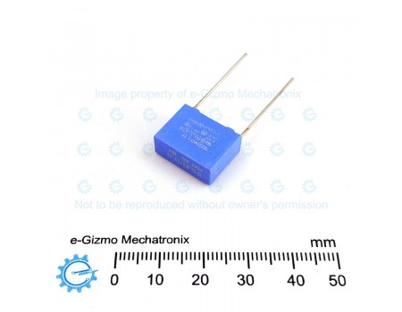 Pilkor  0.1uF 275VAC MKP PCX2-335 Class X2 RFI Suppression