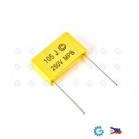 1uF 250VDC MPB Metallized Polypropylene Capacitor