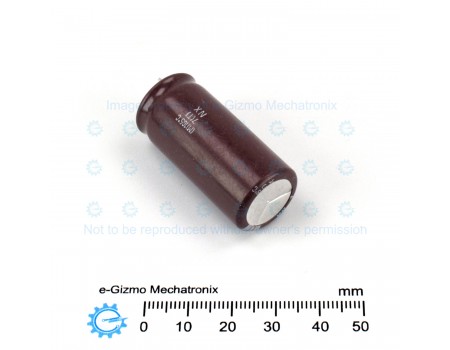 Chemi-con 2200uF 63V KY Series Low ESR Capacitor 105C Short Pins