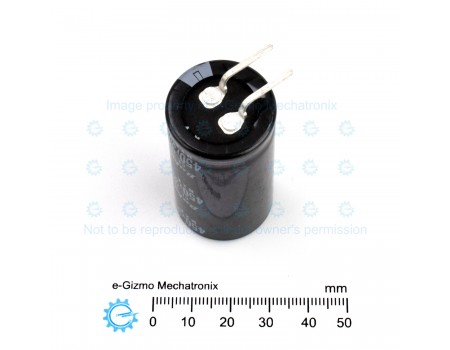 Rubycon 390uF/450V 105C Snap in Horizontal Mount MXK Series