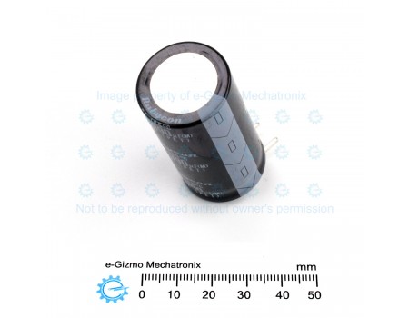 Rubycon 390uF/450V 105C Snap in Horizontal Mount MXK Series
