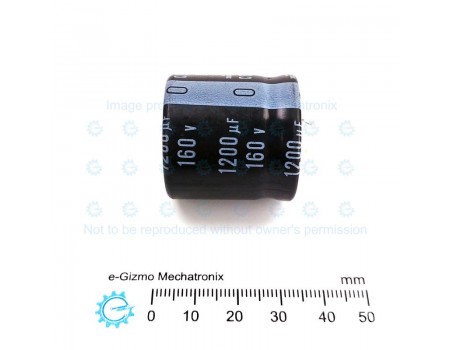 Nichicon 1200uF/160V 105C Snap in LGN GN(M) Series