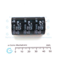 Nippon Chemi-con 330uF 450V 85C SMQ Series Snap in