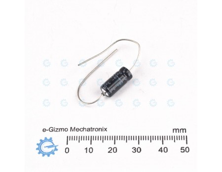 Bennic Bipolar Acoustic Capacitor 4.7uF 50WV Axial ( Non Polarized )