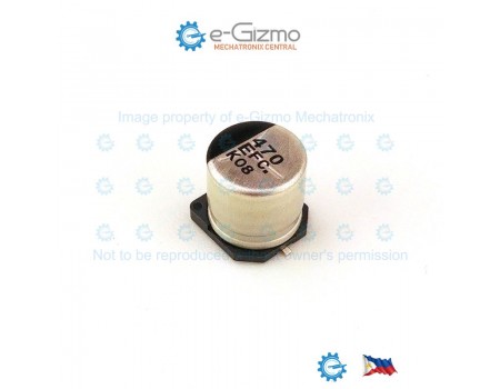 Panasonic 470uF 25V 105C SMD Electrolytic Capacitor Low ESR FC Series