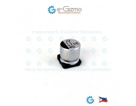 Nichicon 470uF 25V 105CAutomotive SMD Electrolytic Capacitor Low ESR UWD Series