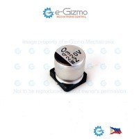 Nichicon 220uF 35V 105C SMD Electrolytic Capacitor UWZ Series