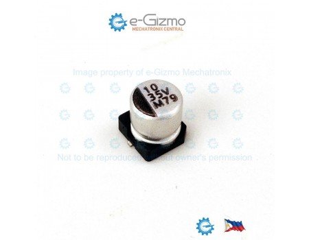 CapXon 10uF 35VDC 105C MV Series SMD Electrolytic
