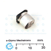 Nichicon 470uF 25V 105C SMD Electrolytic Capacitor UWZ Series