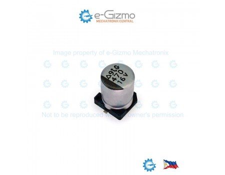 SamYoung 470uF 16V 85C SMD Electrolytic Capacitor MVG