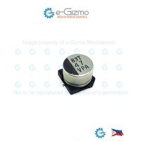 Suncon 47uF 35V 125C SMD Electrolytic Capacitor CE-PA Series