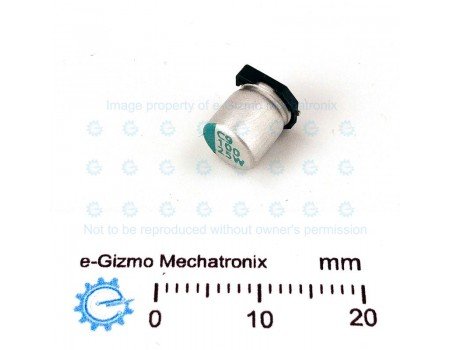 Lelon 100uF 25V 125C Conductive Polymer Hybrid Capacitor HBW Series