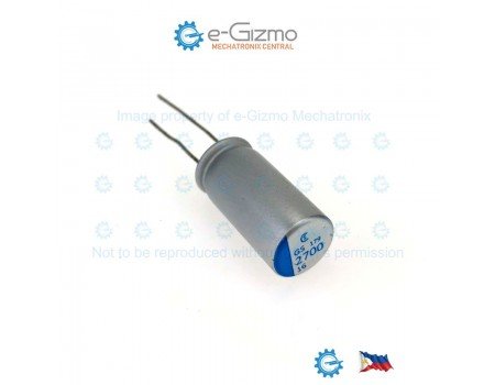 Elite 2700uF 16V 105C Conductive Polymer Solid Capacitor UGS Series