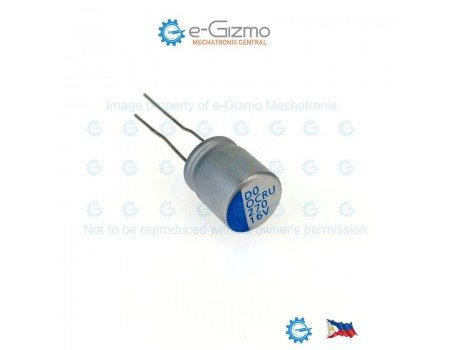 Lelon 270uF 16V 125C Conductive Polymer Solid Capacitor OCRU Series