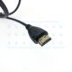 Micro HDMI to Standard HDMI V1.4 Cable 1.5M