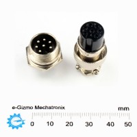 GX16-7P Circular Connector Aviation 7 pole M/F