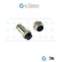 GX16-8P Circular Connector Aviation 8 pole M/F