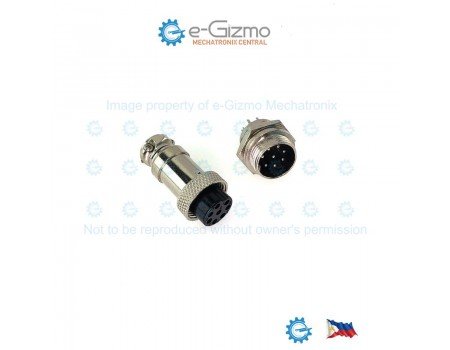 GX16-8P Circular Connector Aviation 8 pole M/F
