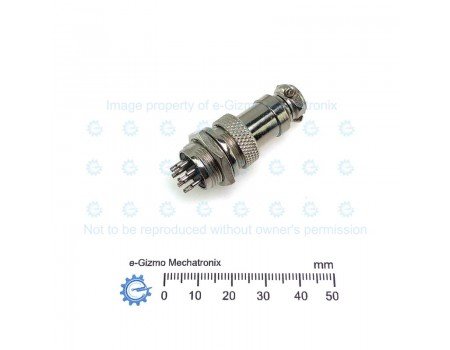 GX16-8P Circular Connector Aviation 8 pole M/F