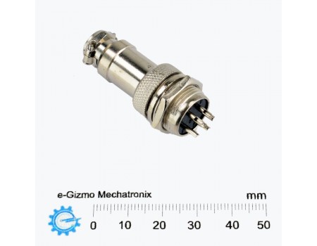 GX16-4P Circular Connector Aviation 4 pole M/F