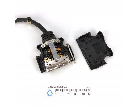 3M 50 pins MDR SCSI Plug Connector 10150 with 10350 Backshell