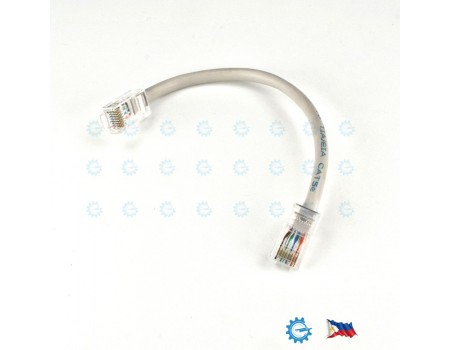 Cat5e Short LAN Patch Cable RJ45 Terminations 18cm