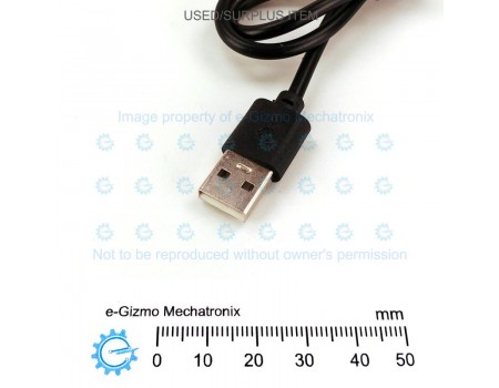 USB Cable Type A  to micro 0.44M Black for CHARGING ONLY no DATA