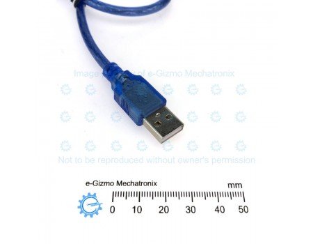 Short USB Cable Type A  to Type B 30cm for Arduino & Dev Boards