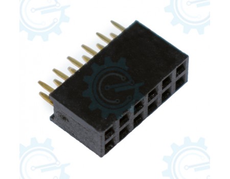 2x6 Female Header Con.