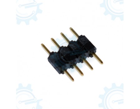 4-Pins Male Header Gold