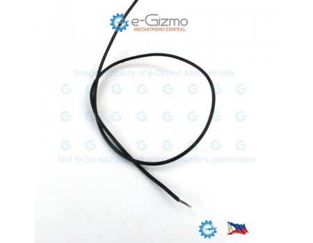 Hook up wire AWG18 Tinned Stranded Black (per Meter)