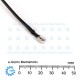 AWG18 x 130mm Wire with 4.8mm Female Spade Termination Black