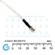 AWG18 x 130mm Wire with 4.8mm Female Spade Termination White