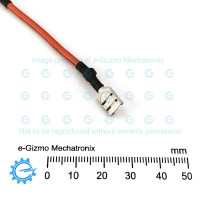 AWG18 x 50mm Wire with 4.8mm and 6.3mm Female Spade Termination Brown