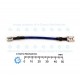 AWG18 x 50mm Wire with 4.8mm and 6.3mm Female Spade Termination Blue