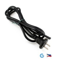 Heavy Duty Jacketed AC Power Cord UL Plug to Free End 1.6M 7A 125-250VAC