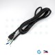 AC Power Cord Water Oil Weather Resistant 3M AWG18x3C SJOW TF2 UL/CUL Isted