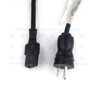 Hospital/Medical Grade Heavy Duty Power Cord NEMA 5-15P to C13 2.5M 13A 3CxAWG16