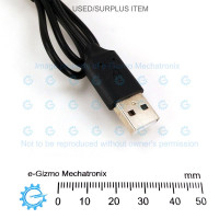 5V USB  to DC Barrel Plug Charging Cable 450mm