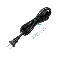 AC Cord 1.8m Jacketed UL Plug Free End