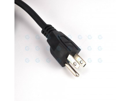 AC Power Cord Water Oil Weather Resistant 3M AWG18x3C SJOW TF2 UL/CUL Isted