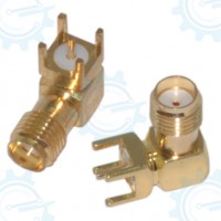 SMA Female Angle For UHF