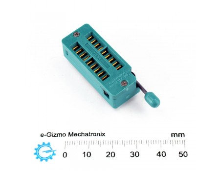 3M 300mils ZIF Test Socket 18-Pins 218-3341