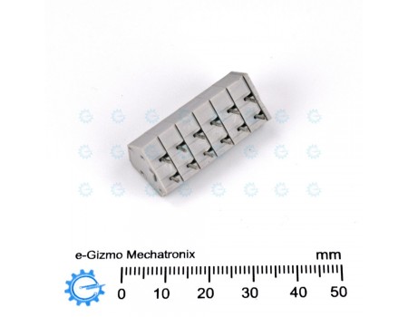 6 pole Screwless Terminal Connector PCB Mounting 5A