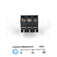 Degson 3 pole ScrewTerminal Connector PCB Mounting 10A